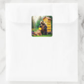 Beehive Beer Square Sticker (Tas)