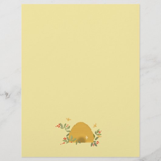 Beehive-Briefpapier Flyer (Voorkant)