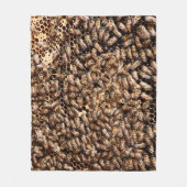 BEEHIVE FLEECE DEKEN (Voorkant)