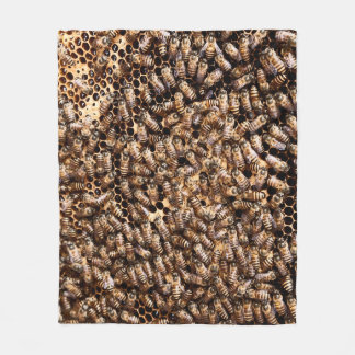 BEEHIVE FLEECE DEKEN