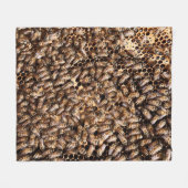 BEEHIVE FLEECE DEKEN (Voorkant (Horizontaal))