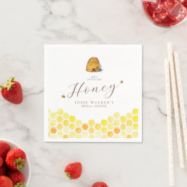 Beehive Floral Vrijgezellenfeest Servet