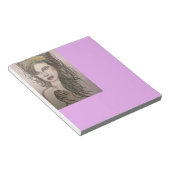 Beehive Girl Praying Notitieblok (Schuin)