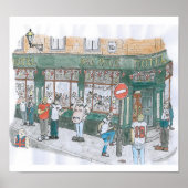 Beehive NEWCASTLE 1990 Poster (Voorkant)