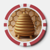 "Beehive Serenity" Poker Chips (Voorkant)