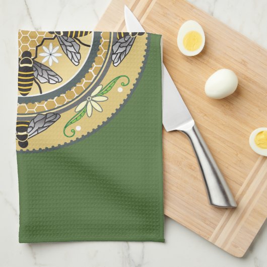 Beehive theedoeken (Quarter Fold)