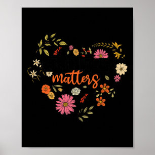 Beëindig het stigma Groovy Geestelijke gezondheids Poster
