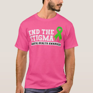 Beëindig het Stigma Mental Health Awareness 9 T-shirt