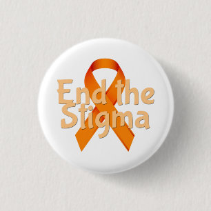 Beëindig Stigma - Mental Health Awareness Button