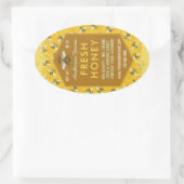 Beekeeper Apiary Honey Jar Étiquettes Honeycomb ab (Sac)