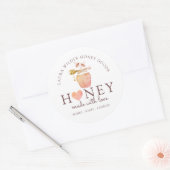 Beekeeper Apiary Honey  Ronde Sticker (Envelop)