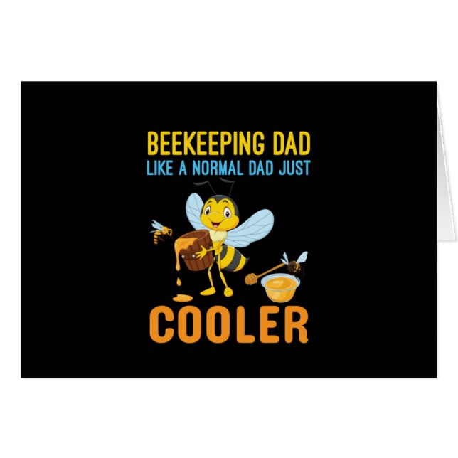 Beekeeper Art BeeKeeping Papa (Devant horizontal)