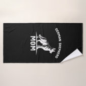 Beekeeper Art German Shepherd Mommy (Serviette de bain)