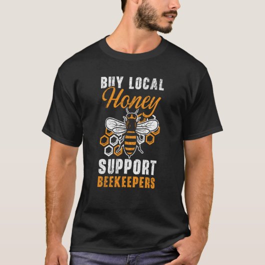 Beekeeper Beekeeping Apiarist Honeybee Bee 7 T-shirt (Voorkant)