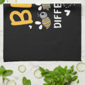 Beekeeper Gift | Bee Different Theedoek (Gevouwen)
