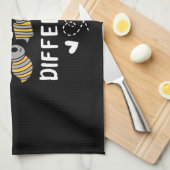 Beekeeper Gift | Bee Different Theedoek (Quarter Fold)
