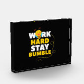 Beekeeper Gift | Bee Work Hard Stay Bumble Fotoblokken (Links)