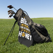 Beekeeper Gift | When Bees Are Farting Golfhanddoek (Groen)