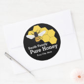 Beekeeper Miel Ferme d'abeilles Stand Étiquette ro (Enveloppe)