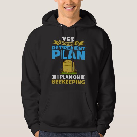 Beekeeping Honey Farmer Bees Beginner Beekeeper  2 Hoodie (Voorkant)