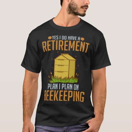 Beekeeping Honey Farmer Bees Beginner Beekeeper T-shirt (Voorkant)