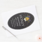 Beekeeping Honey Labels | Honeybee & Honeycomb Des (Envelop)