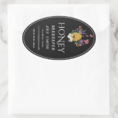 Beekeeping Honey Labels | Honeybee & Honeycomb Des (Tas)