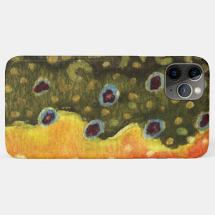 Beekforel Huid Vliegvissen Ichthyoloog Hengelen iPhone 11 Pro Max Hoesje