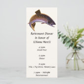  beekforel vis, sport Gevist visser (Staand voorkant)