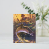  beekforel vis visser, sport Gevist (Staand voorkant)