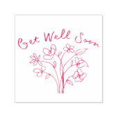 Beelbloem Zelfinktende Stempel (Design)