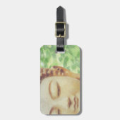  beeld Boeddha Ohm Bagagelabel (Voorkant verticaal)