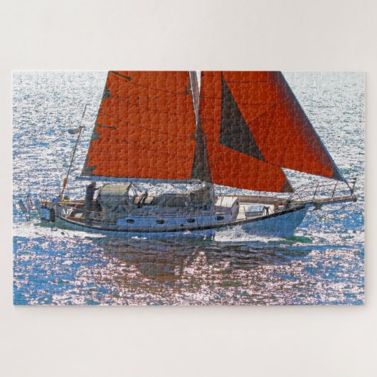 BEELD DE ZEEEN 20x30 INCH Legpuzzel (Horizontaal)