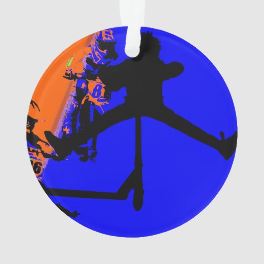 Beeld door - Motox- en Scooter-versiering Ornament (achterkant)