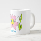 "BEELD HAPPY"-STROOM JUMBO MOK (Voorkant rechts)