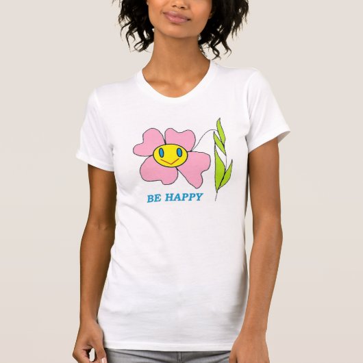 "BEELD HAPPY"-STROOM T-SHIRT (Voorkant)