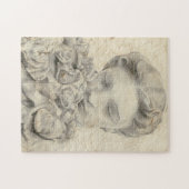 beeld in de tuin I Legpuzzel (Horizontaal)