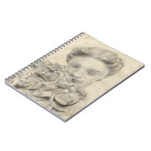 beeld in de tuin I Notitieboek (Linkerzijde)