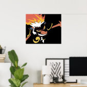 Beeld in duisternis poster (Thuiskantoor)