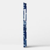 beeld in het landschap Toile-Blue en White Case-Mate iPhone Case (Achterkant / Links)