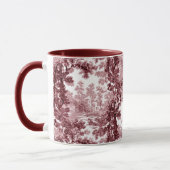 beeld in het landschap Toile-Roze & White Mok (Links)