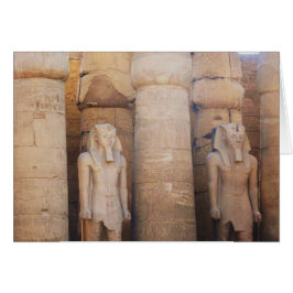 beeld van de farao Ramses II, Luxor Temple