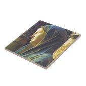 beeld van de Maagd Mary Tegeltje (Zijkant)