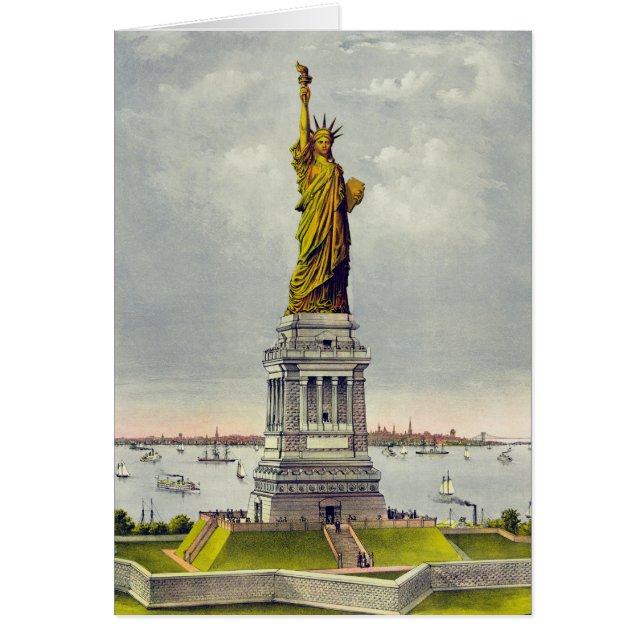  beeld van de reis van Liberty New York (Voorkant)