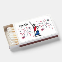 Beeld van de Vrijheid met Vuurwerk 250e Onafhankel