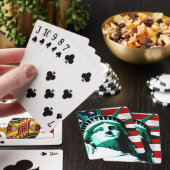 Beeld van de Vrijheid, New York Pokerkaarten (Insitu)