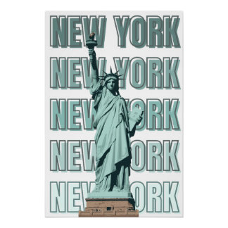 Beeld van de Vrijheid New York poster Perfect Poster