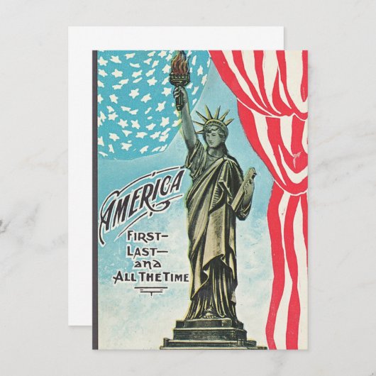  beeld van de vrijheid van Amerika (Voorkant / Achterkant)