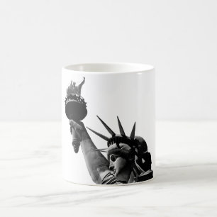 Beeld van de Vrijheid Zwart & Wit Koffiemok