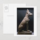 beeld van een hond, mesopotamie, c.5000-1000 BC (l Briefkaart (Voorkant / Achterkant)